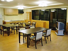 特養すばる ユニット内リビング